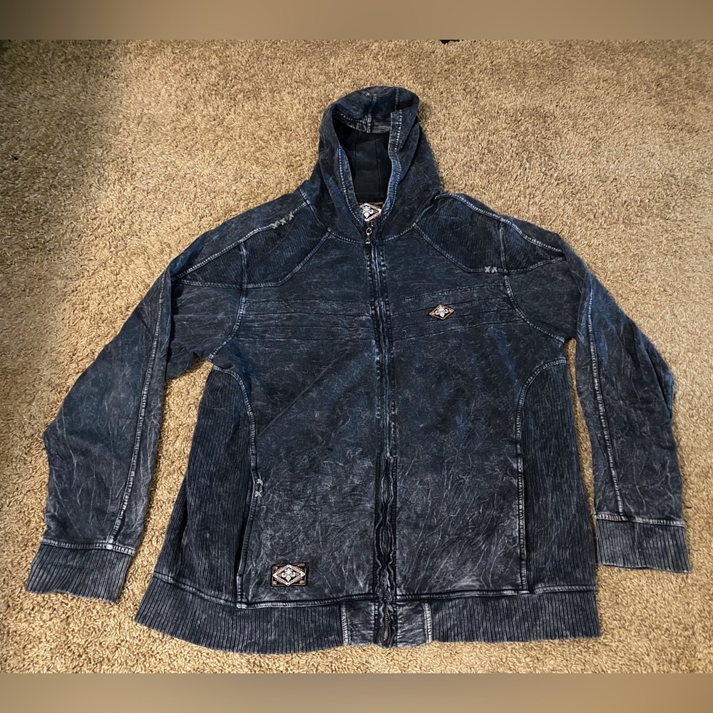AFFLICTION 2XL Hoodie Jacket.